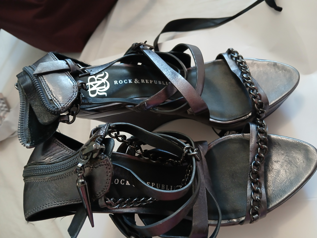 Rock & Republic Wedge Sandals - Size 38