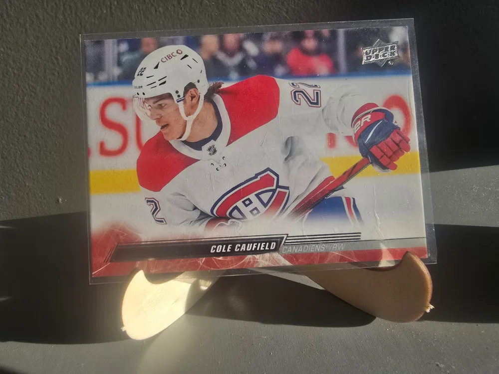 Cole Caufield Upper Deck Hockey Card thumbnail