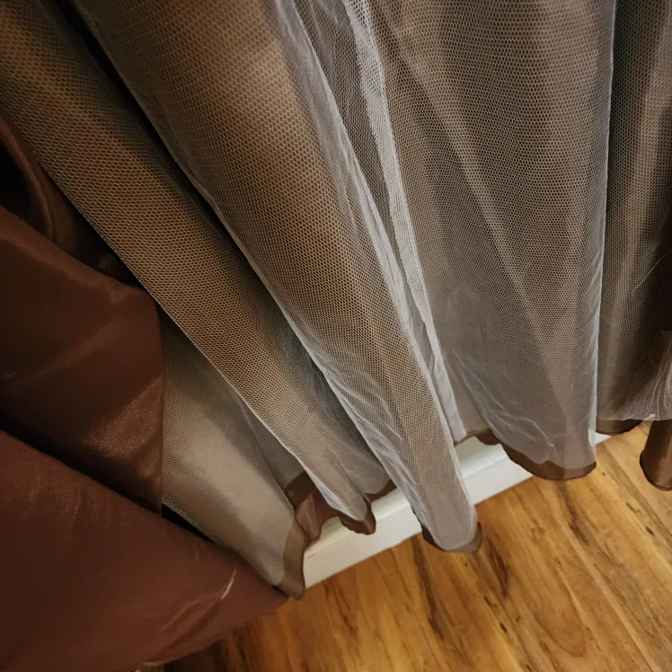 David's Bridal Brown Dress image indicator(5)