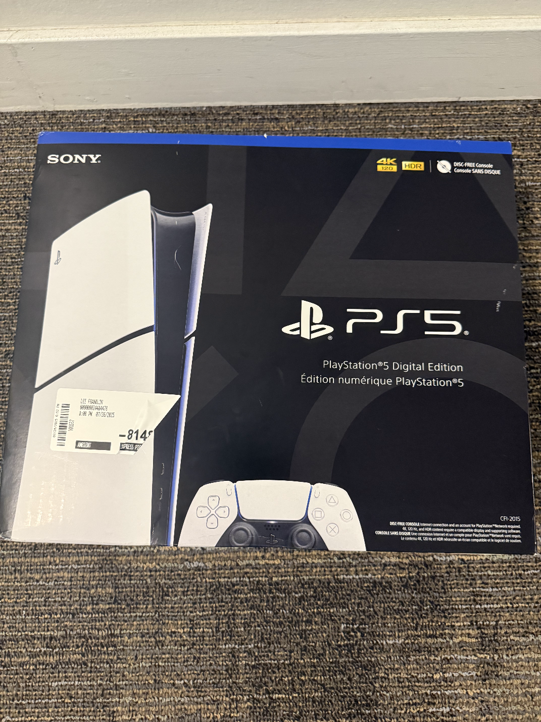 Sony PlayStation 5 Digital Edition - brand new