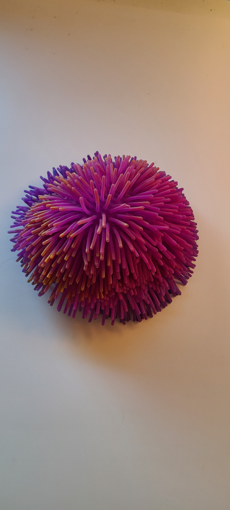 large koosh ball - purple and pink - photo 3
