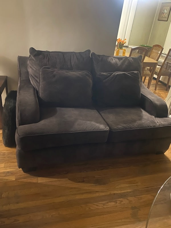 Brown Sofa set set of 2 - photo 3