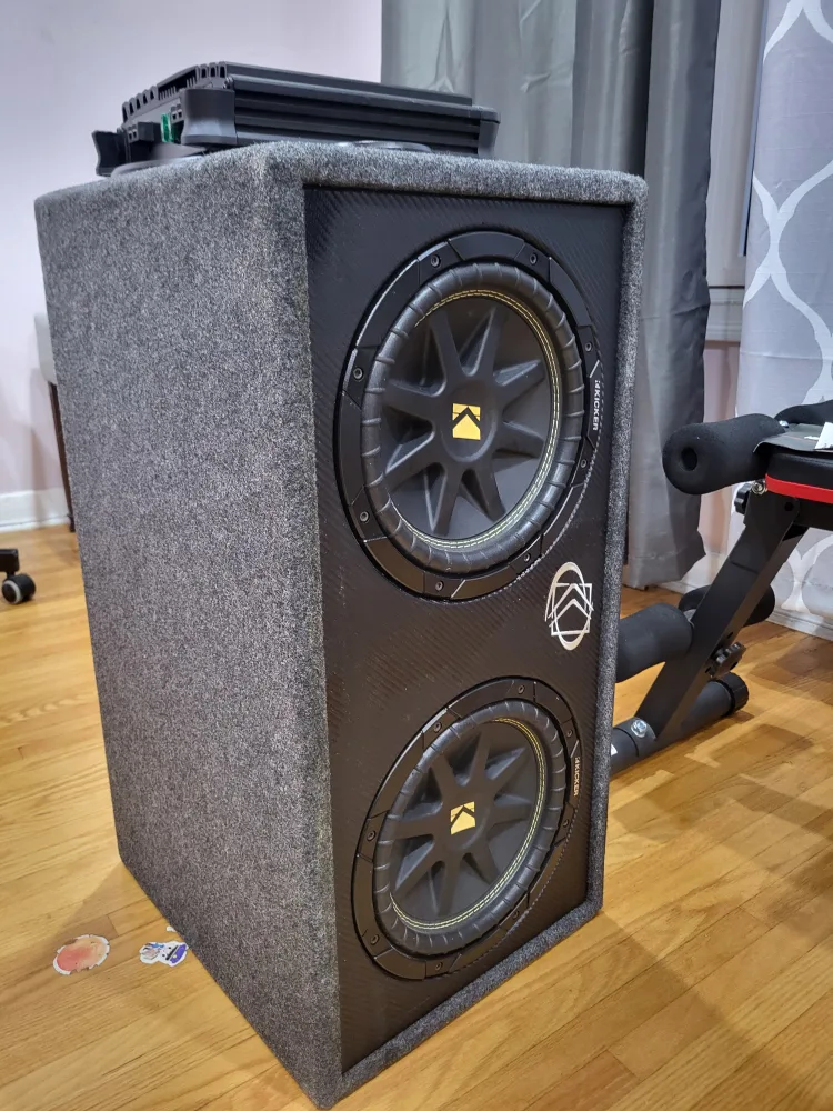 Dual Kicker Subwoofer and Alpine Amplifier thumbnail