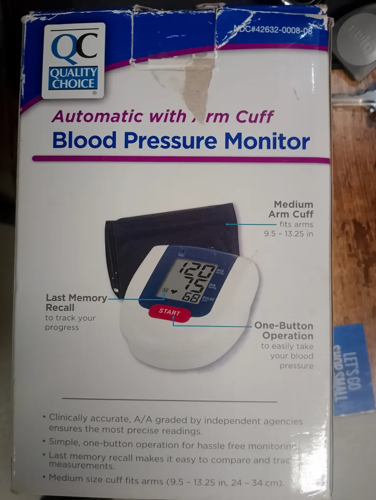 Quality Choice Automatic Blood Pressure Monitor image indicator(2)