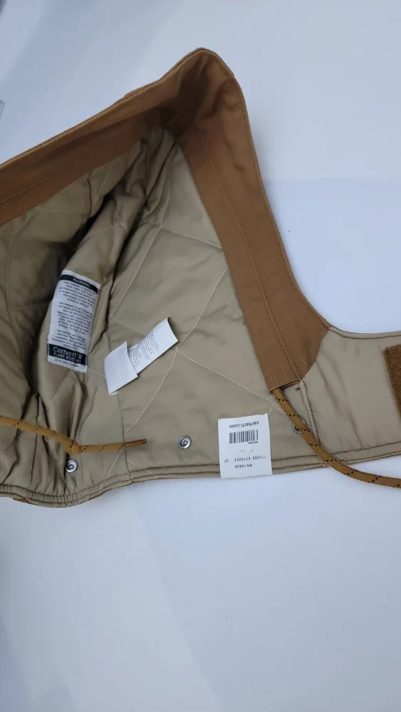 Carhartt Flame-Resistant Duck Hood – FR Quilted Lined, Brown image indicator(8)
