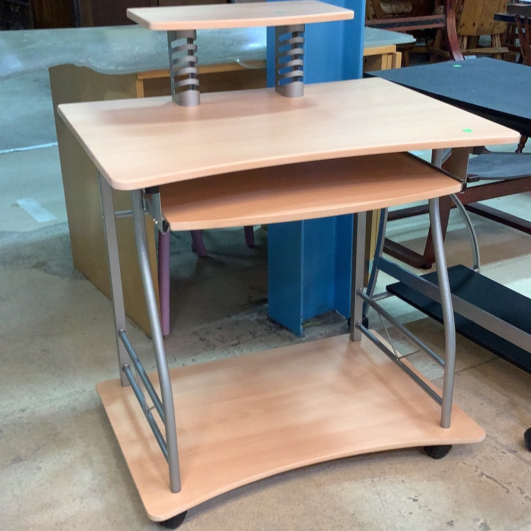 Computer Desk with Keyboard Tray