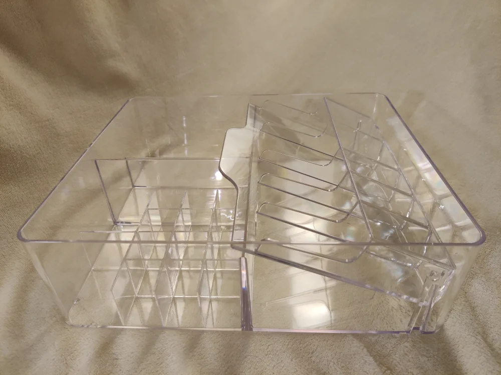Clear Acrylic Makeup Organizer thumbnail