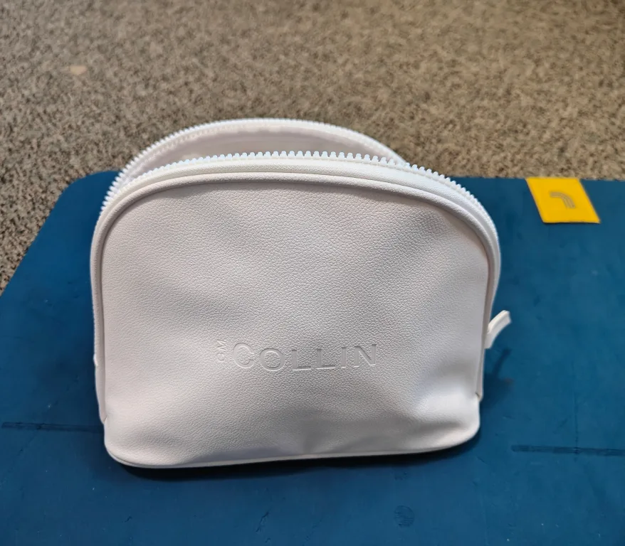 Collin White Cosmetic Bag with Wipes & Bottles 🧡💖 image indicator(4)