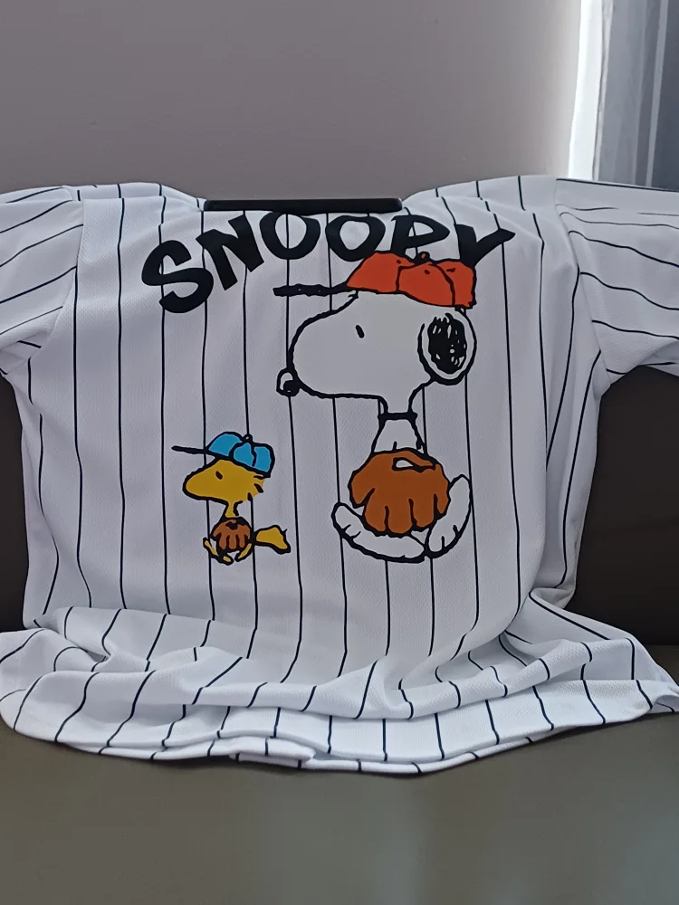 Peanuts Snoopy Baseball Jersey - Size M image indicator(4)