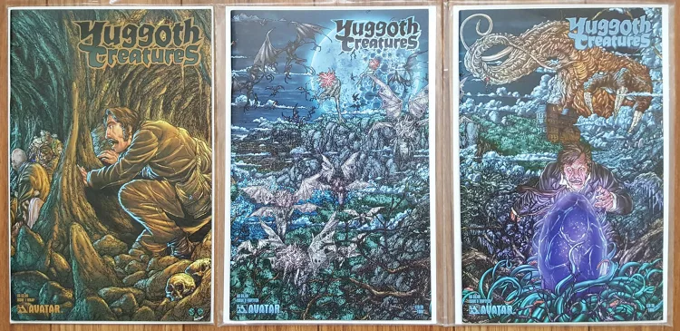 "Yuggoth Creatures" - Complete 3-Issue Series - Avatar Press thumbnail