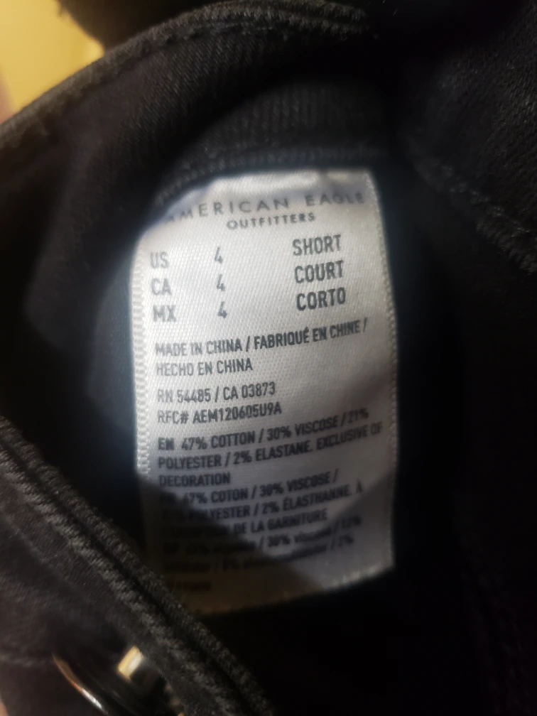 Women's AE Black Jeans - Size 4 - photo 4