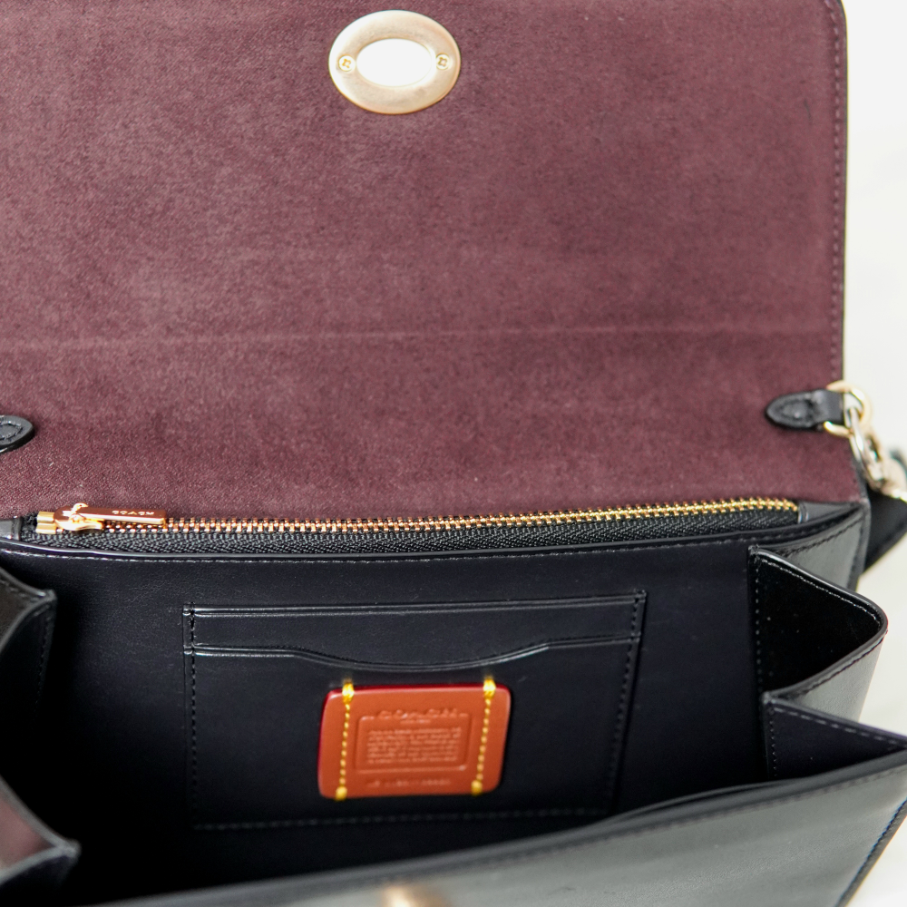 Coach Black Leather Crossbody Bag - photo 4