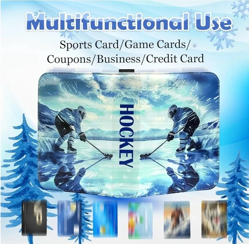 9-Pocket Hockey Card Binder - Holds 900 Cards image indicator(4)