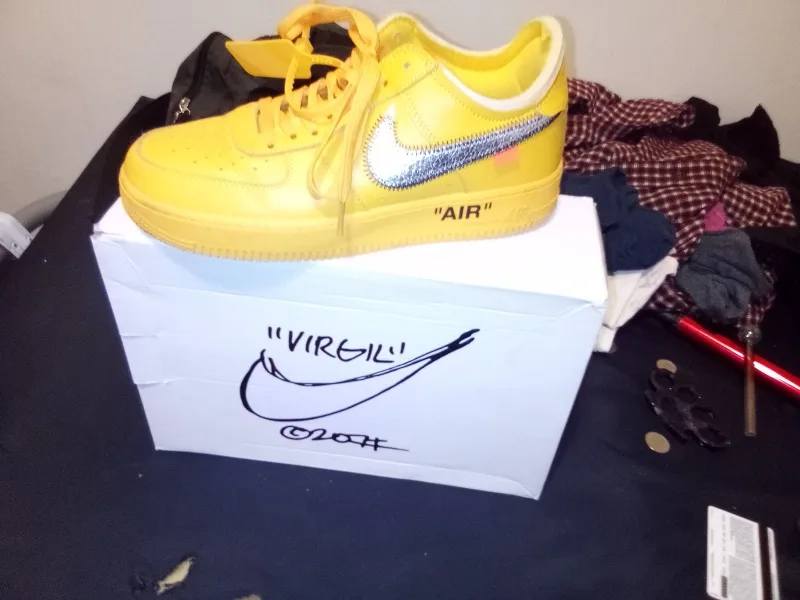 Nike Air Force 1 Low Off-White Lemonade thumbnail