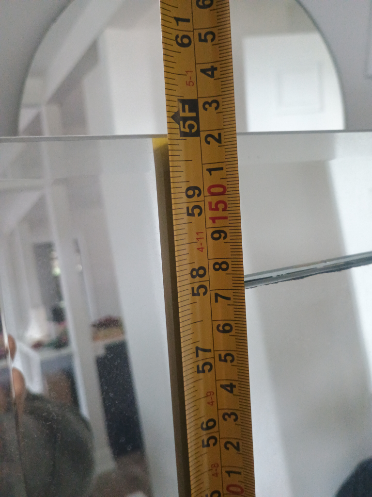 Four Large Frameless Mirrors - photo 2