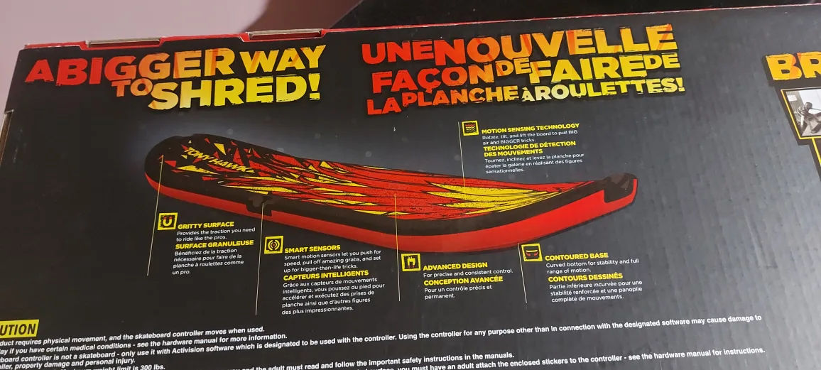 Tony Hawk SHRED - Xbox 360 Game with Board Controller image indicator(4)