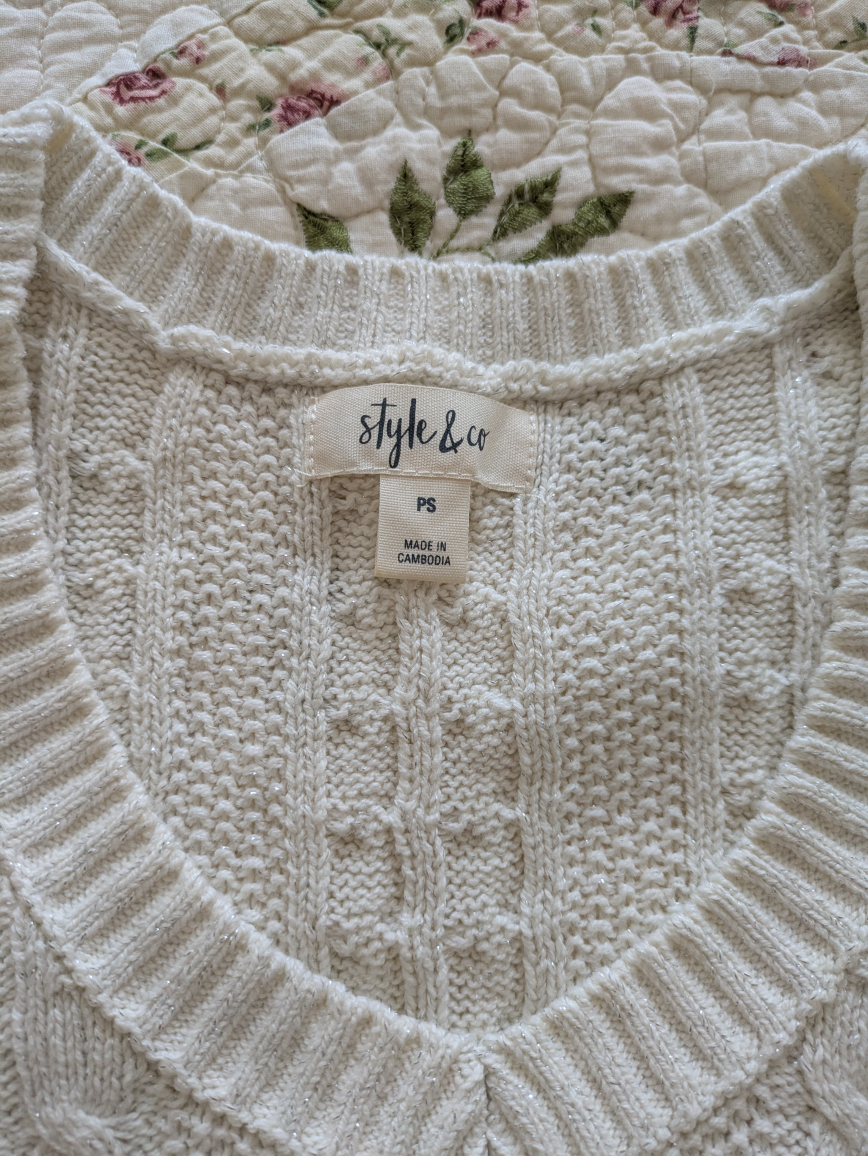 Cotton sweater with rulex - photo 4