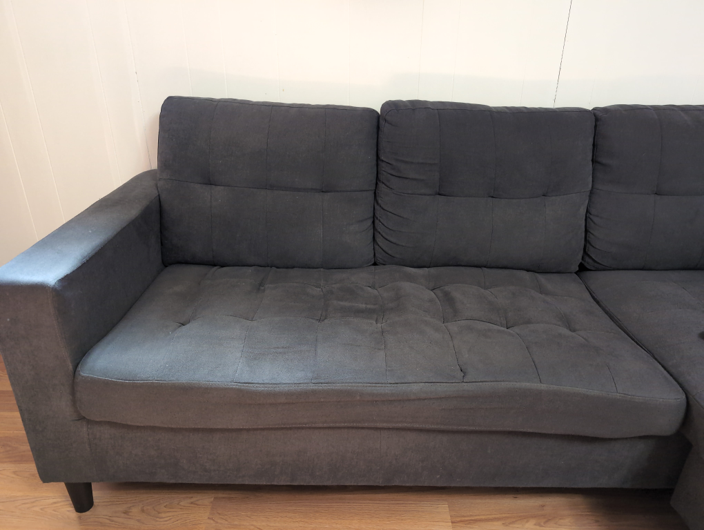 Rich Grey Sectional Sofa - photo 3