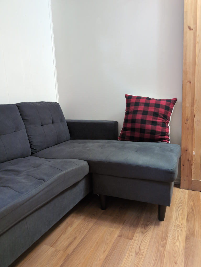Rich Grey Sectional Sofa - photo 5