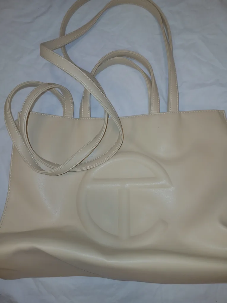 Telfar Cream Shopping Bag thumbnail
