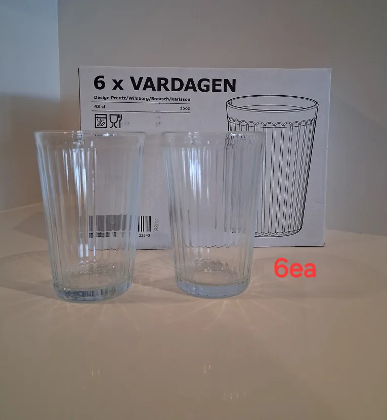 IKEA VARDAGEN Glasses, Set of 6 thumbnail