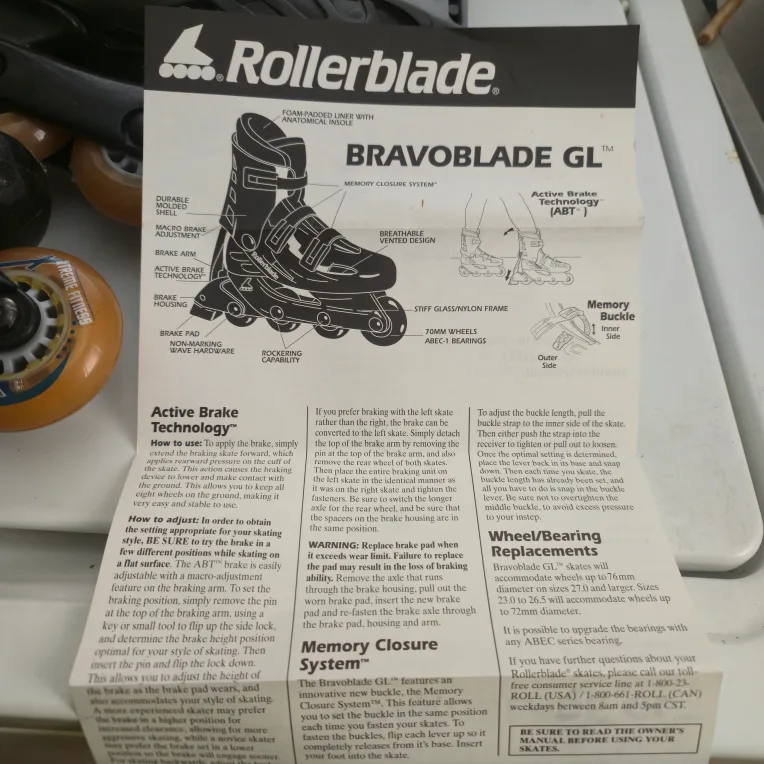 Rollerblade BravoBlade GL Inline Skates image indicator(4)