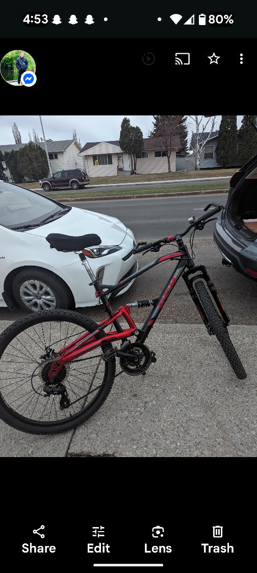 CCM Korp Mountain Bike - Red & Black - photo 2