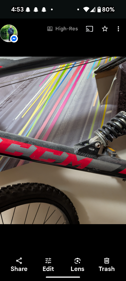CCM Korp Mountain Bike - Red & Black - photo 3