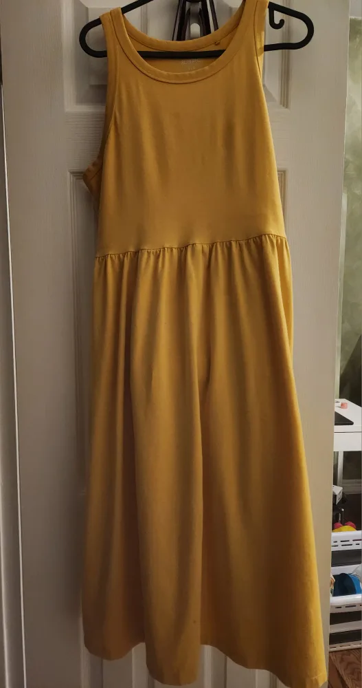 Buffalo David Bitton Yellow Dress - Size L thumbnail