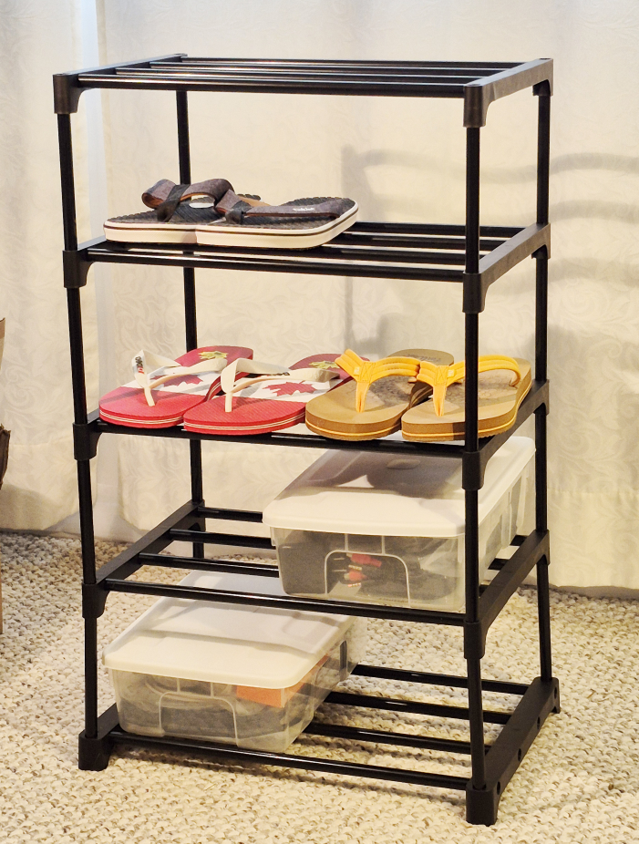 4-Tier Shoe Rack