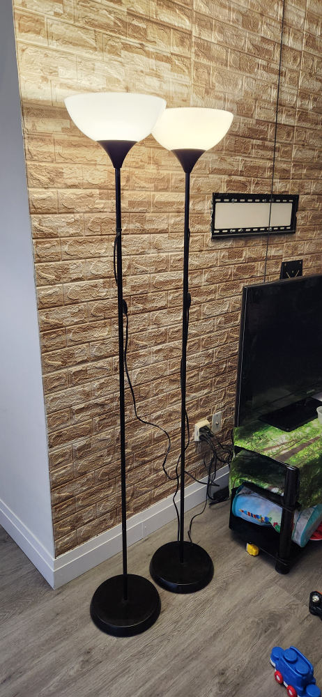 Two Floor Lamps with Uplight - photo 4