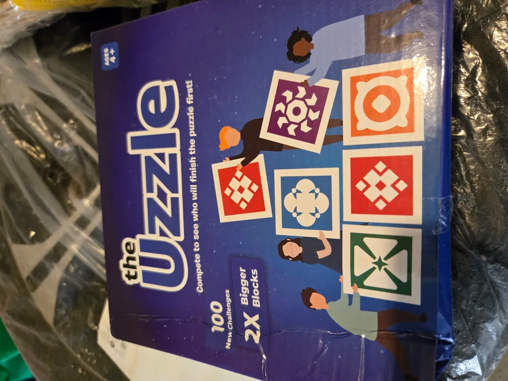 The Uzzle Board Game - Ages 4+ thumbnail