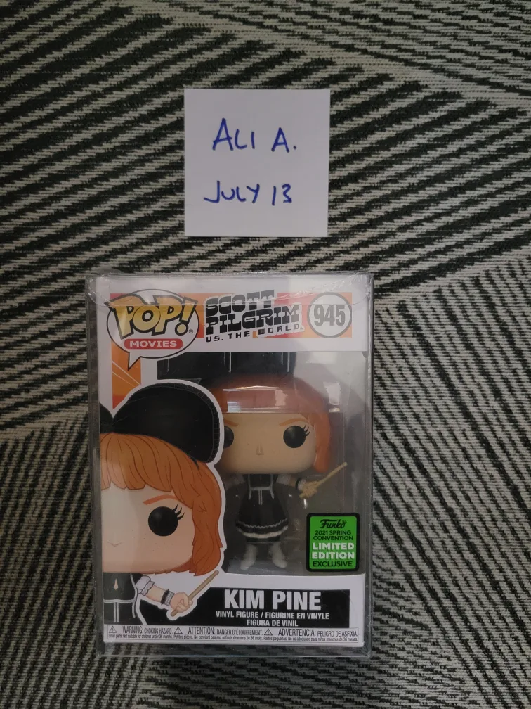 Funko POP! Movies Scott Pilgrim Kim Pine Figure thumbnail