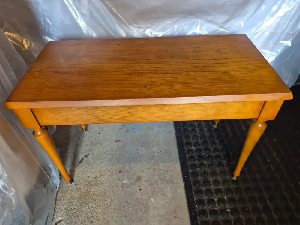Vintage Wooden Side Table thumbnail