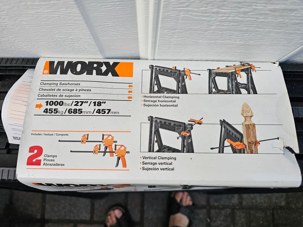 WORX Clamping Sawhorses and Clamps image indicator(4)