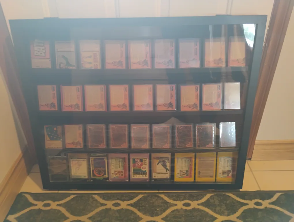 Trading Card Wall Mounted Display Case thumbnail