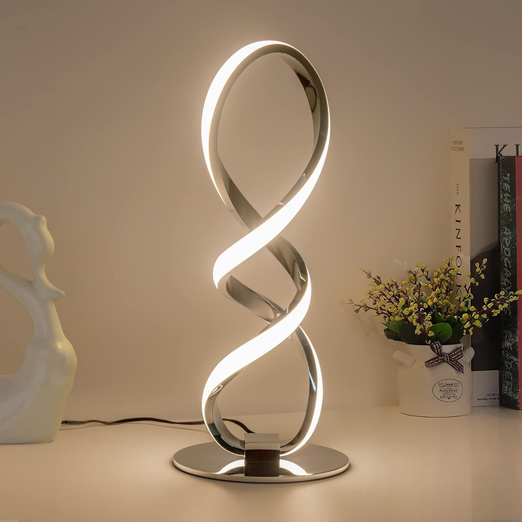 Spiral LED Table Lamp