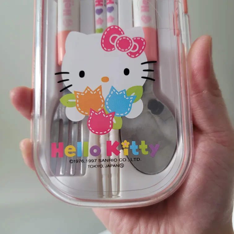 Japan Hello Kitty Stainless Utensils Set image indicator(3)