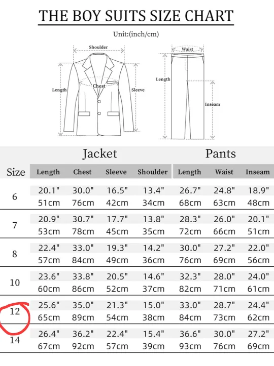 Boys Size 12 Khaki Formal 5-Piece Suit Set | Wedding, Graduation image indicator(7)