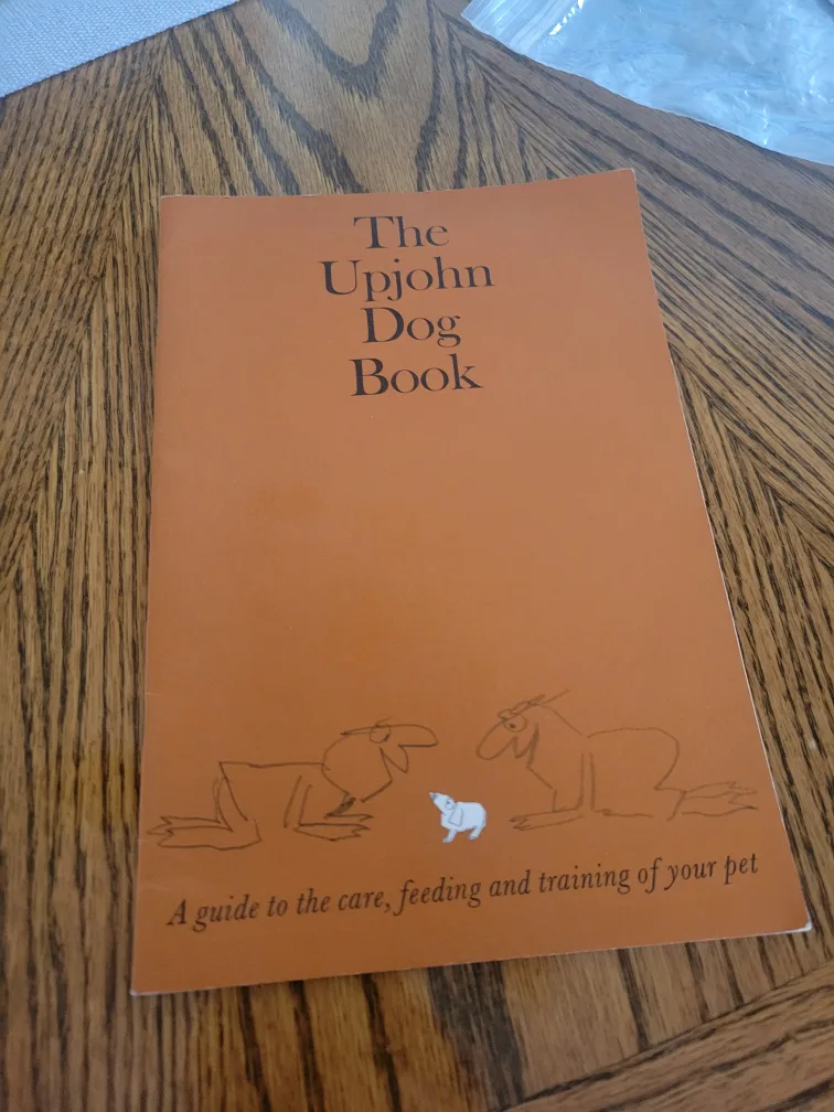 The Upjohn Dog Book. vintage Empherma thumbnail