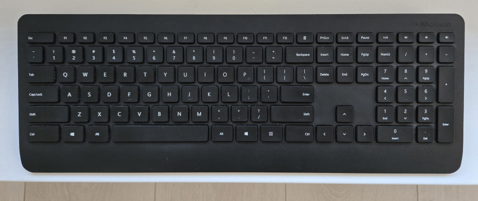 Microsoft Wireless Keyboard - Black