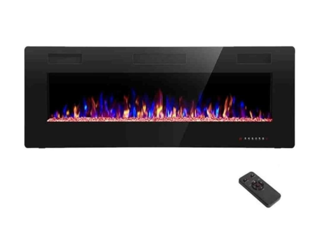 Electric Fireplace 50-inch