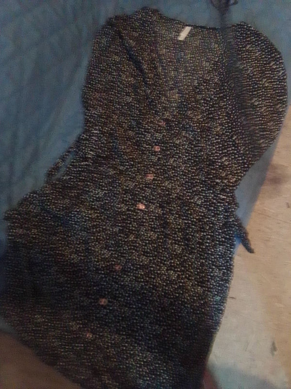 Patterned Mini Dress