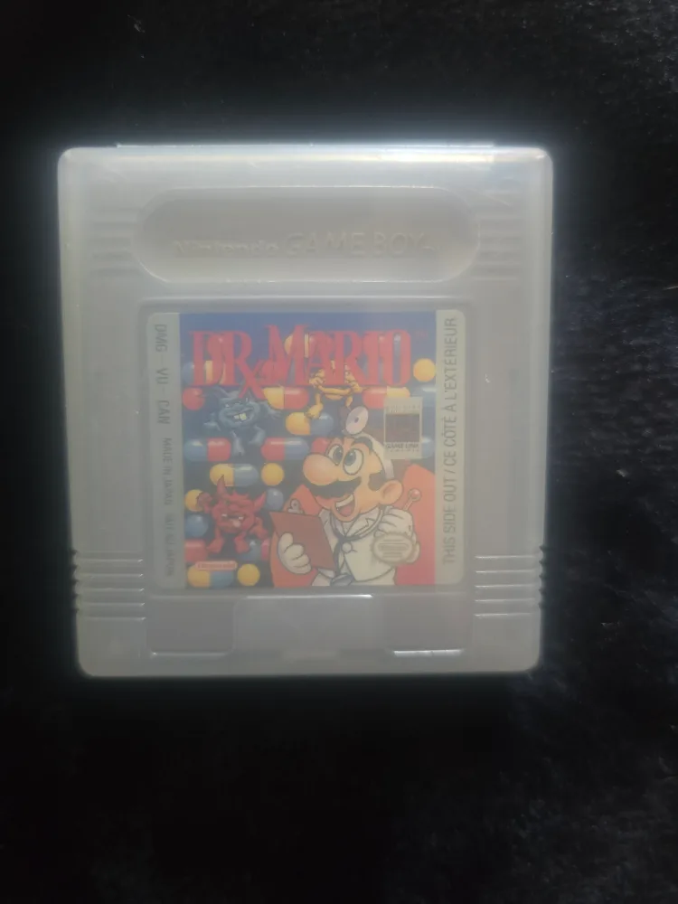 Dr. Mario - Nintendo Game Boy Cartridge