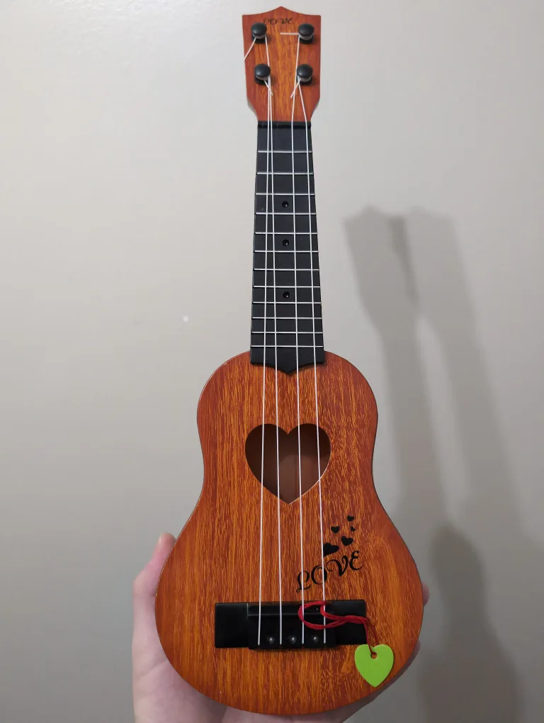 COVE Ukulele with Heart Design 🥕 thumbnail