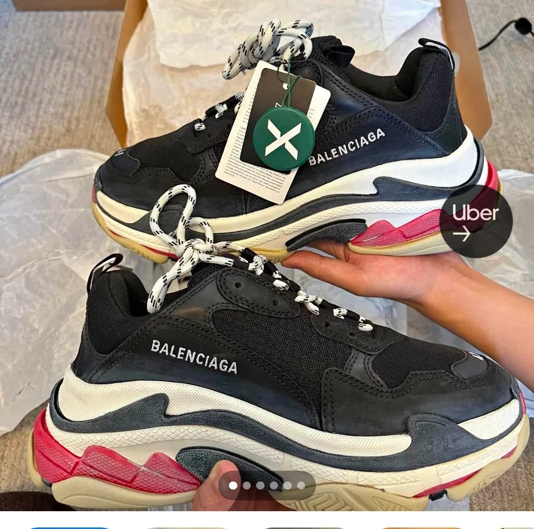 Balenciaga Triple S Sneakers Size 8 thumbnail