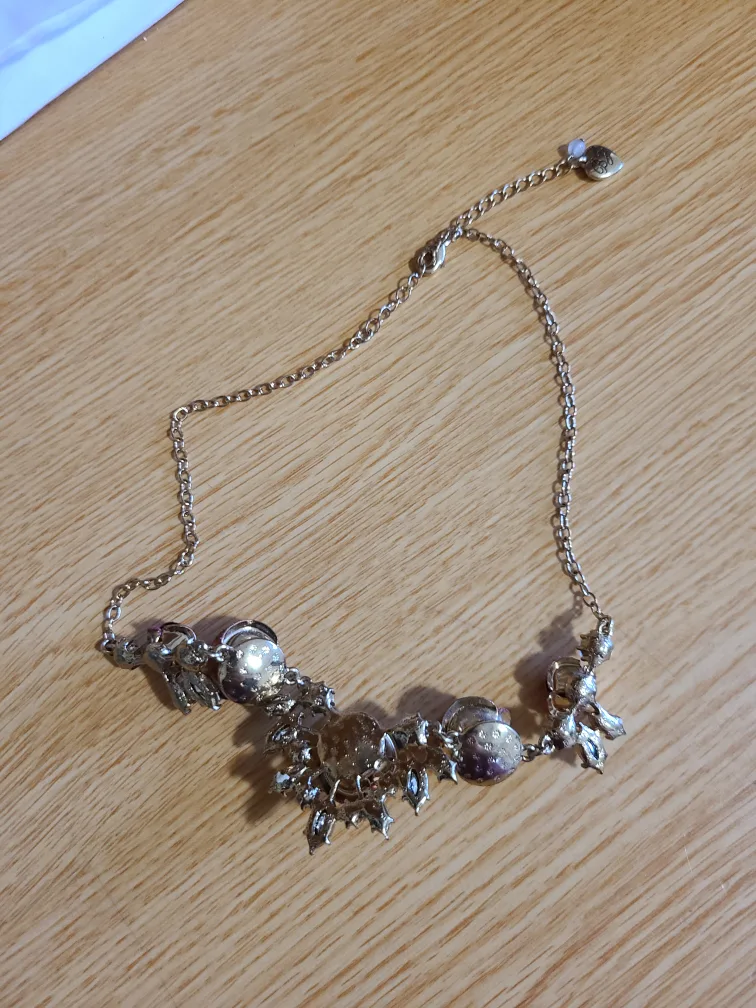 Betsey Johnson Rose Necklace image indicator(2)