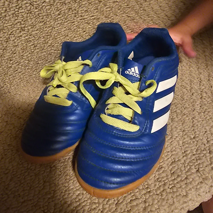 Adidas Copa Soccer Shoes - Blue, Size UK 32 thumbnail