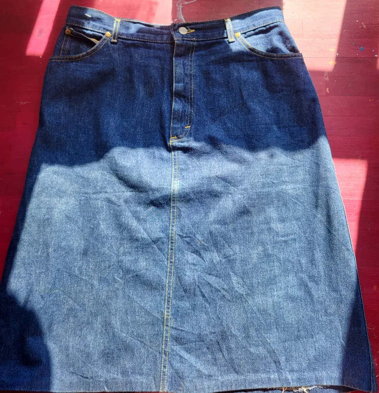 L.L.Bean Denim Skirt thumbnail