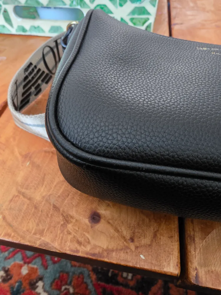 Emporio Armani Milano 1981 Black Crossbody image indicator(3)